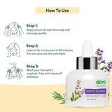 OZiva Phyto Defense Anti-Dandruff Hair Serum (with Rosemary, Brahmi, Watercress) for Dandruff Removal