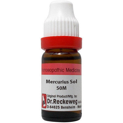 Dr. Reckeweg Mercurius Solubilis 50M CH Dilution (11ml)