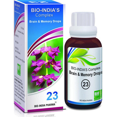 Bio India Brain & Memory Drops (30ml)