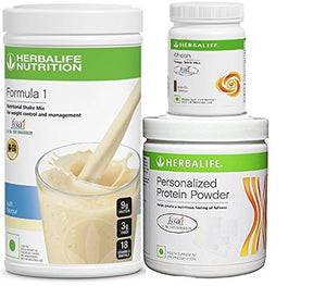 Herbalife Formula 1(Kulfi) with Personalized Protein Powder(200gm)+ Afresh(Elaichi)