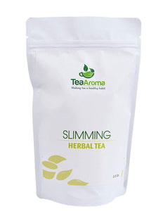 Tea Aroma -Slimming Herbal Tea (100 g) | Infused with 18 Organic Herbs | Caffeine Free | Aids Weight Management | Detox Tea | Green Tea