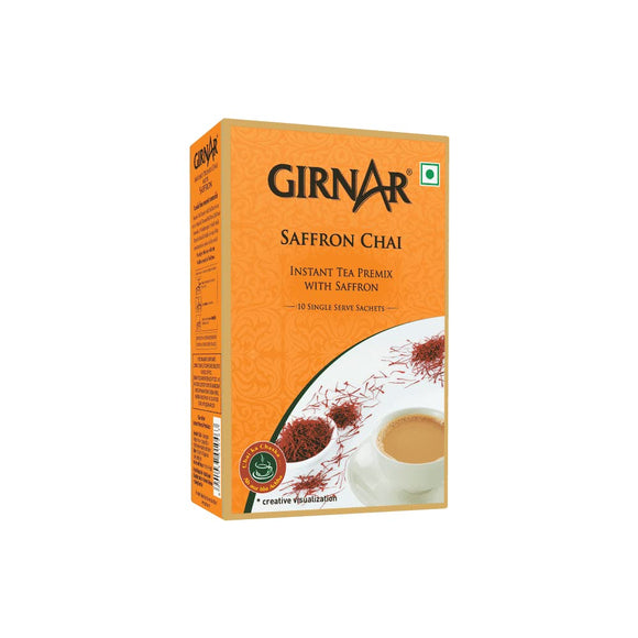 Girnar Instant Premix Saffron Chai (10 Sachets)