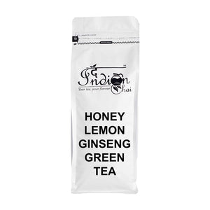 The Indian Chai - Honey Lemon Ginseng Green Tea 500g | Heals Common Cold | Reduces Body Fat | Supports Weight Loss