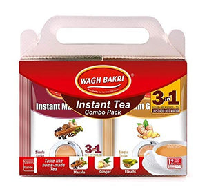Wagh Bakri Instant Tea Premix Combo, 168g (Pack of 10)