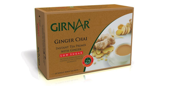 Girnar Instant Premix with Ginger (10 Sachets Low Sugar)