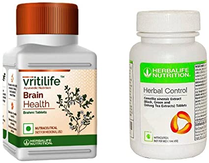 HERBALIFE Vritilife Brain Health With Herbal Control For Better Metabolism Combo  (100 Gram)