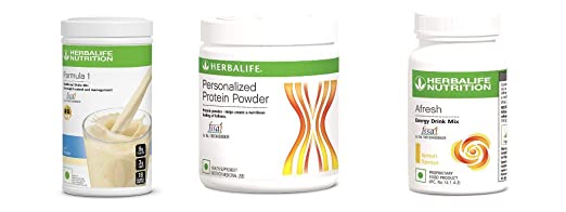 Herbalife Nutrition Formula 1 Kulfi with Personalized Protein Powder and Afresh Lemon (200 g)