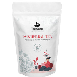 Tea Aroma - PMS Herbal Tea for Healthy Cycle, 50 Gm
