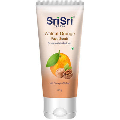 Sri Sri Tattva Walnut Orange Face Scrub (60g)