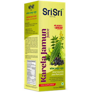 Sri Sri Tattva Karela - Jamun Juice (1000ml)