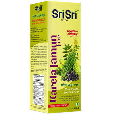 Sri Sri Tattva Karela - Jamun Juice (500ml)