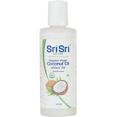 Sri Sri Tattva Organic Virgin Coconut Oil (200ml)