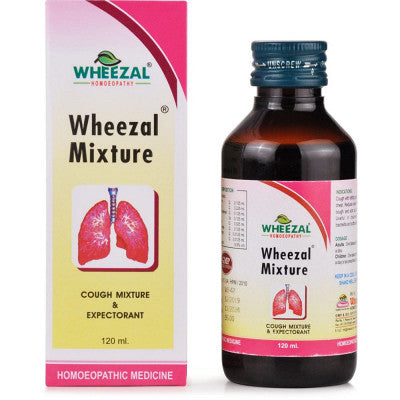 Wheezal Cough Mixture Syrup (120ml)