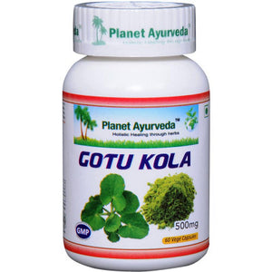 Planet Ayurveda Gotu Kola Capsule (60caps)