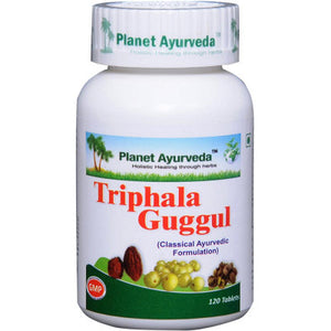 Planet Ayurveda Triphala Guggul (120tab, Pack of 2)