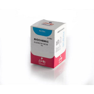 Similia India Biochemic Natrum Mur 3X (25g)Tablets