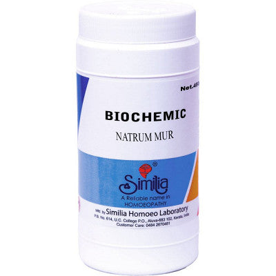 Similia India Biochemic Natrum Mur 3X (450g)Tablets