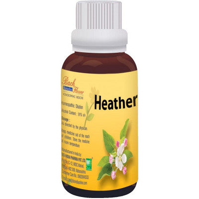 Bio India Bach Flower Heather (30ml)