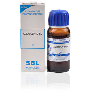 SBL Acid Sulphuricum Mother Tincture 1X (Q) (30ml)