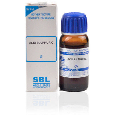 SBL Acid Sulphuricum Mother Tincture 1X (Q) (30ml)