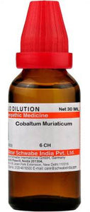 Willmar Schwabe India Cobaltum Muriaticum 6 CH (30ml)