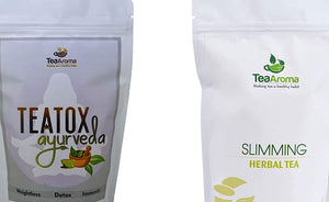 Tea Aroma -Slimming & Teatox Ayurveda Combo, 200 Gm (Pack of 2)