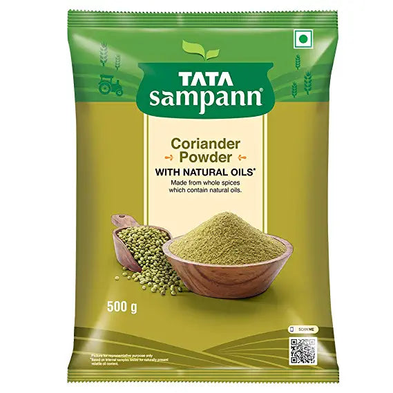 Tata Sampann Coriander Powder Masala with Natural Oils, 500g