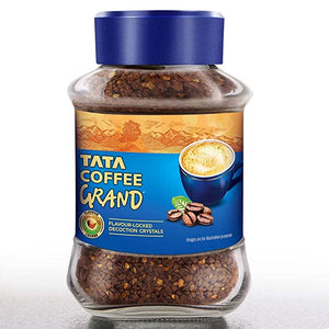 Tata Coffee Grand Instant Coffee Jar, 100g, South, Brown