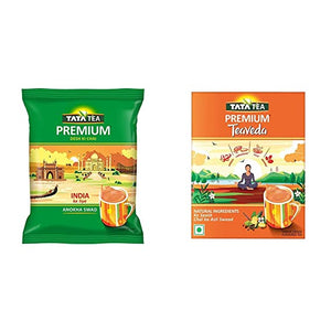 Tata Tea Premium Combo Pack | Premium 500g | Teaveda 500g | Black Tea|