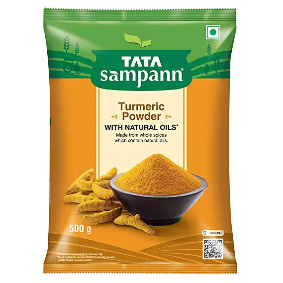 Tata Sampann Turmeric Powder Masala with Natural Oils, 500g