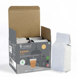 Teabox Kadak Chai 1kg | India's Most Aromatic Cup Of Tea | Fresh From The Estates Of Assam & Dooars