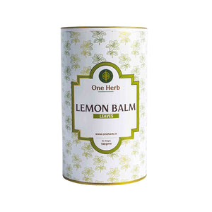 One Herb - Lemon Balm Tea 100g, Calms Nerves, Helps with Insomnia & Supports Healthy Digestion.