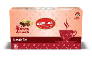 Wagh Bakri Masala Chai Tea Bags, 200g