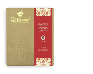 Octavius Masala Mania Loose Leaf Green Tea - 100 Gms