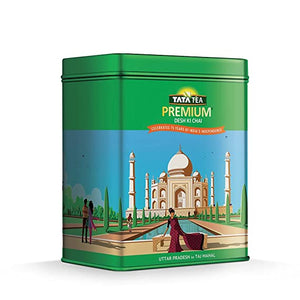 Tata Tea Premium -Desh ka Garv Collectible Tin Pack | Uttar Pradesh Ka Taj Mahal | Celebrating 75 years of India’s Independence | Black Tea | 250g