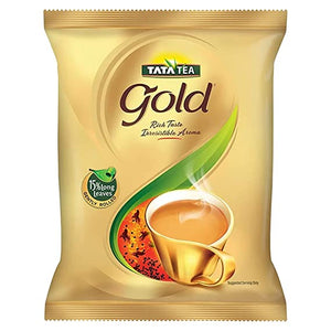 Tata Tea Gold | Assam teas with Gently Rolled Aromatic Long Leaves | Rich & Aromatic Chai | Black Tea | 100g