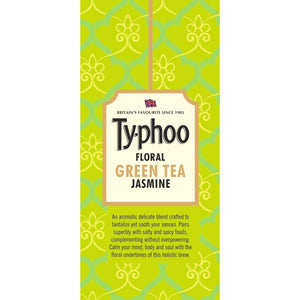 Typhoo Floral Jasmine Green Tea Bags (25 Tea Bags)