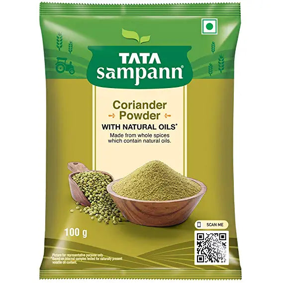 Tata Sampann Coriander Powder With Natural Oils, 100g