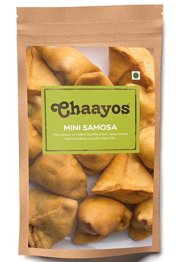 Chaayos Mini Samosas (150g Pack)