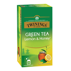 Twinings Green Tea Lemon and Honey, 25 Tea Bags
