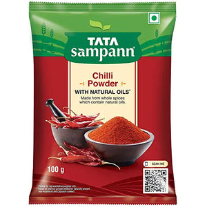 Tata Sampann Chilli Powder With Natural Oils, 100g