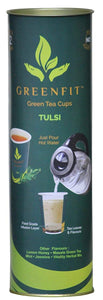 Brewin Greenfit Tulsi Green Tea Can of 15 Cups Jar, 15 X 1 g