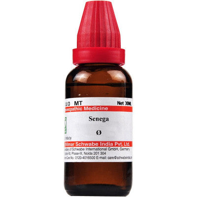 Willmar Schwabe India Senega Mother Tincture 1X (Q) (30ml)