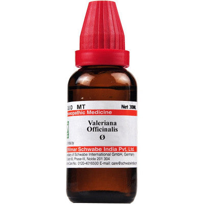 Willmar Schwabe India Valeriana officinalis Mother Tincture 1X (Q) (30ml)