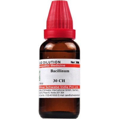 Willmar Schwabe India Bacillinum 30 CH (30ml)