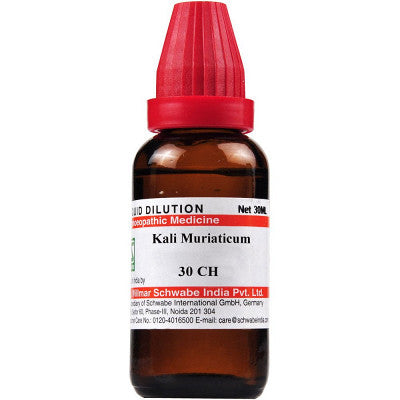 Willmar Schwabe India Kali Muriaticum 30 CH (30ml)