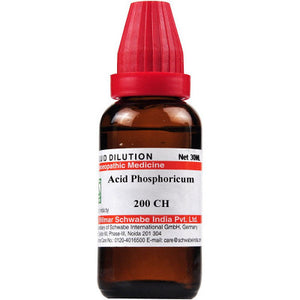 Willmar Schwabe India Acid Phosphoricum 200 CH (30ml)