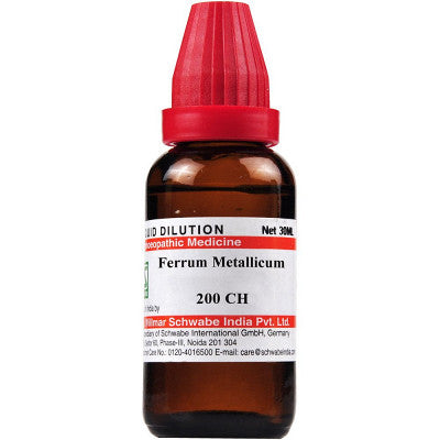 Willmar Schwabe India Ferrum Metallicum 200 CH (30ml)