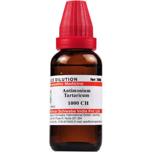 Willmar Schwabe India Ammonium Tartaricum 1000 CH (30ml)