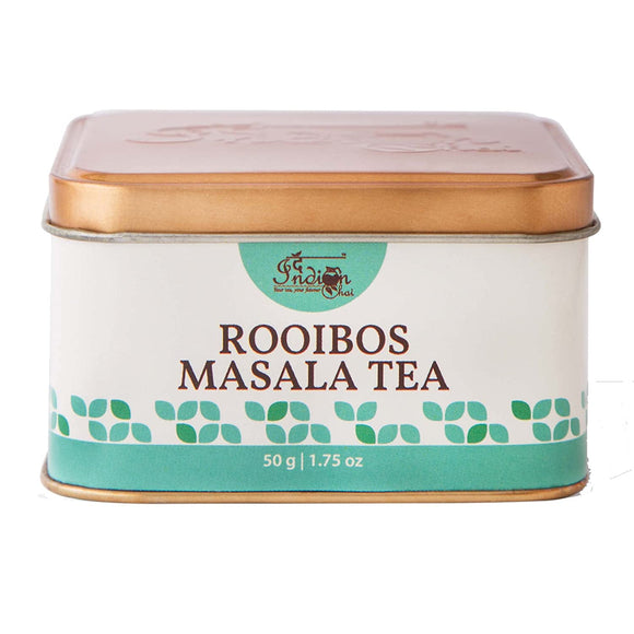 The Indian Chai - Rooibos Masala Chai 50g | Loose Red Tea | Herbal Tea For Weight Loss | Boosts Immunity | Aids Digestion | Caffeine Free |